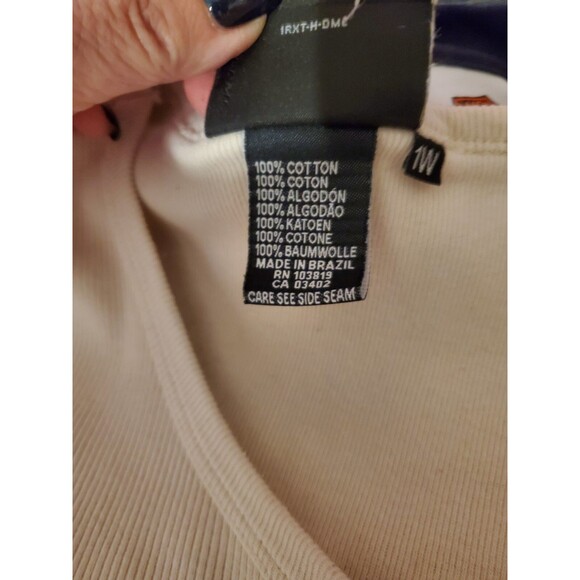 Harley Davidson Womens Long sleeve Shirt - Tan 1W - RH#2 - Picture 6 of 8